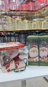 Cross-border Christmas cartoon hand-held gift box, Christmas Eve apple packaging paper box, European and American creative folding cake box Item Picture